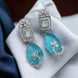 Opal Touch - Green Enchantment Earrings - Earrings