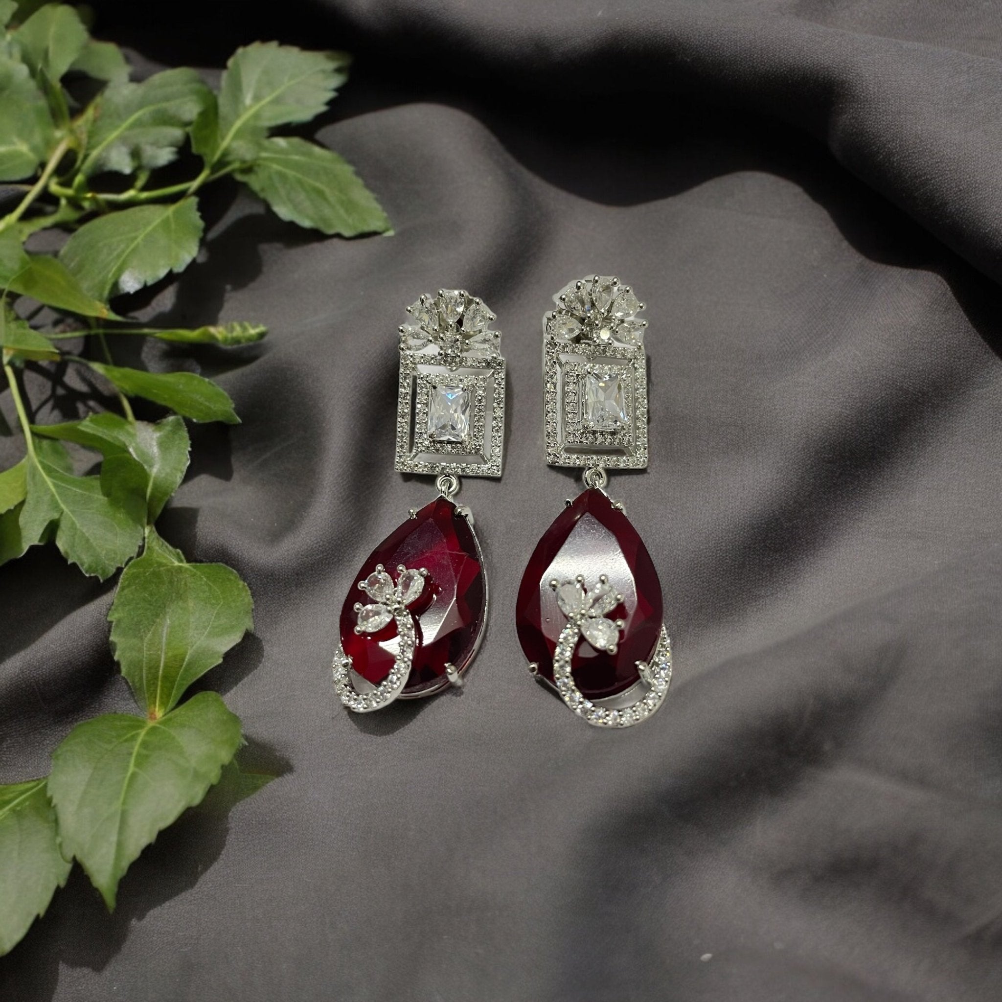 Opal Touch - Green Enchantment Earrings - Earrings