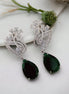 Opal Touch - Green Gemstone Delight Earrings - Earrings