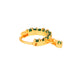 Opal Touch - Green Gold Nose Pin - Nose pin