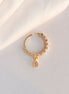 Nose Pin - Heritage Gleam Gold Plated CZ Nose Pin - Opal Touch