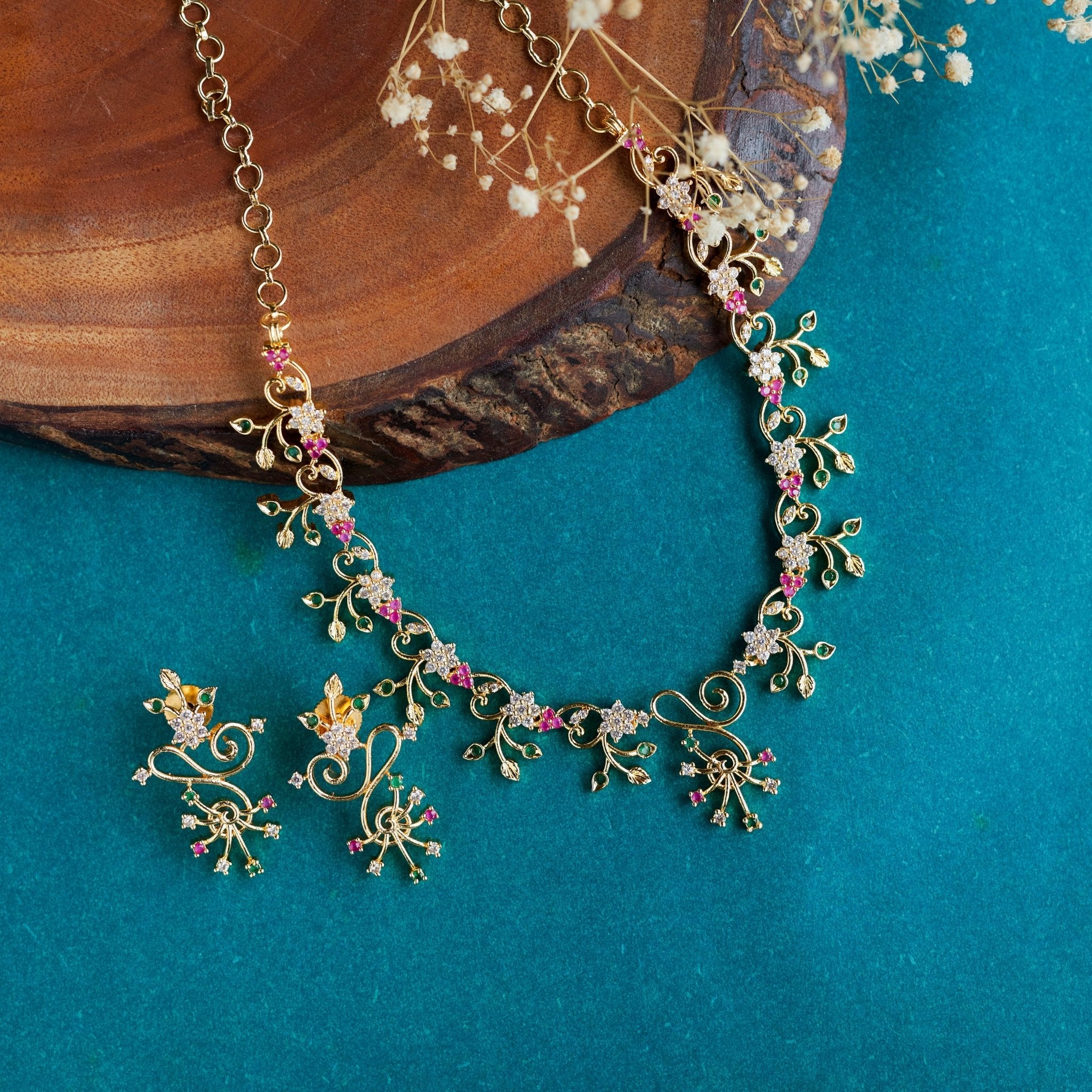 Necklace - Heritage Radiance Necklace - Opal Touch