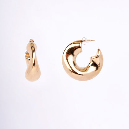 Studs - Imperial Gold Plated Studs - Opal Touch