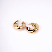 Studs - Imperial Gold Plated Studs - Opal Touch