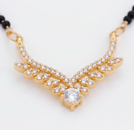Imperial Sunbeam Mangalsutra - Opal Touch