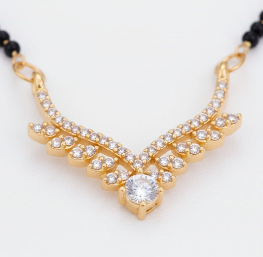 Imperial Sunbeam Mangalsutra - Opal Touch