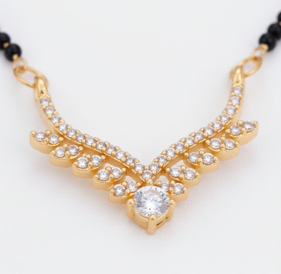 Imperial Sunbeam Mangalsutra - Opal Touch