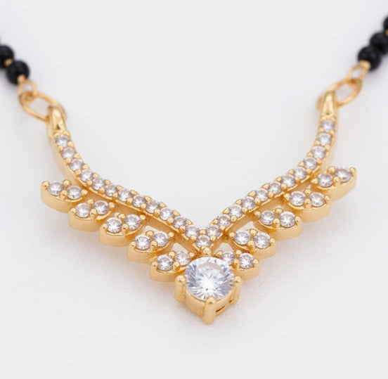 Imperial Sunbeam Mangalsutra - Opal Touch