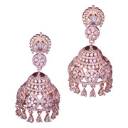 Opal Touch - Ivory Elegance Jhumka - Jhumka