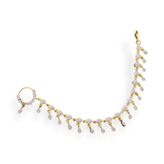 Opal Touch - Ivory Elegance Nose Pin - Nose Pin