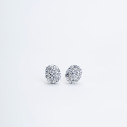 Opal Touch - Ivory Elegance Opal Studs - Studs