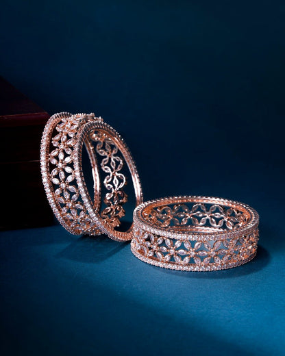 Opal Touch - Ivory Enchantment Bangles (Pack of 6) - Bangles