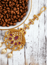 Opal Touch - Ivory Lace Matte Plated Tika - Tika