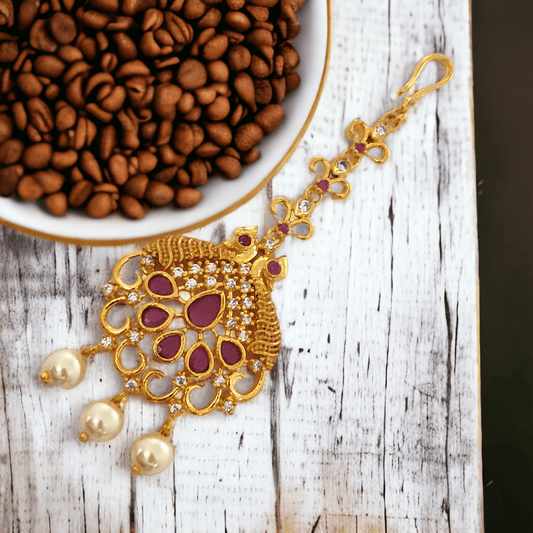 Opal Touch - Ivory Lace Matte Plated Tika - Tika