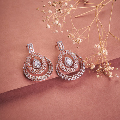 Earrings - Ivory Rose Earrings - Opal Touch