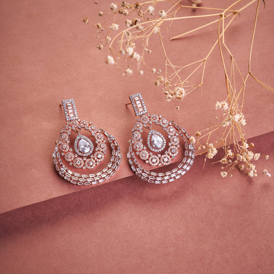 Earrings - Ivory Rose Earrings - Opal Touch