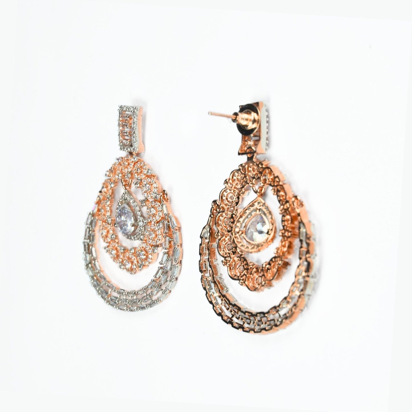 Earrings - Ivory Rose Earrings - Opal Touch