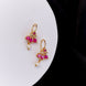 Earrings - Komal Kalika Gold Plated Earrings - Opal Touch