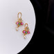 Earrings - Komal Kalika Gold Plated Earrings - Opal Touch