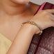 Bangles - Lakshmi Enchanted Mehendi Plated Bangles - Opal Touch