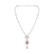 Opal Touch - Locket Necklace Set -