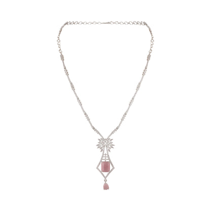 Opal Touch - Locket Necklace Set -