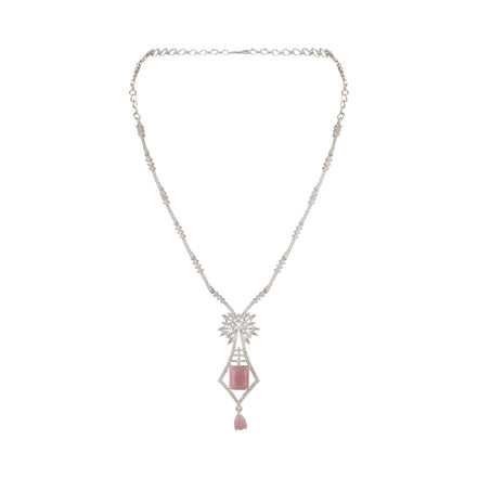 Opal Touch - Locket Necklace Set -