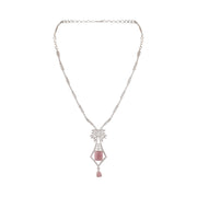 Opal Touch - Locket Necklace Set -
