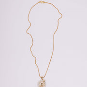 Locket Set - Lord Shiva Enchanted Gold Plated Locket Set - Opal Touch