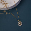 Locket Set - Lord Shiva Enchanted Gold Plated Locket Set - Opal Touch