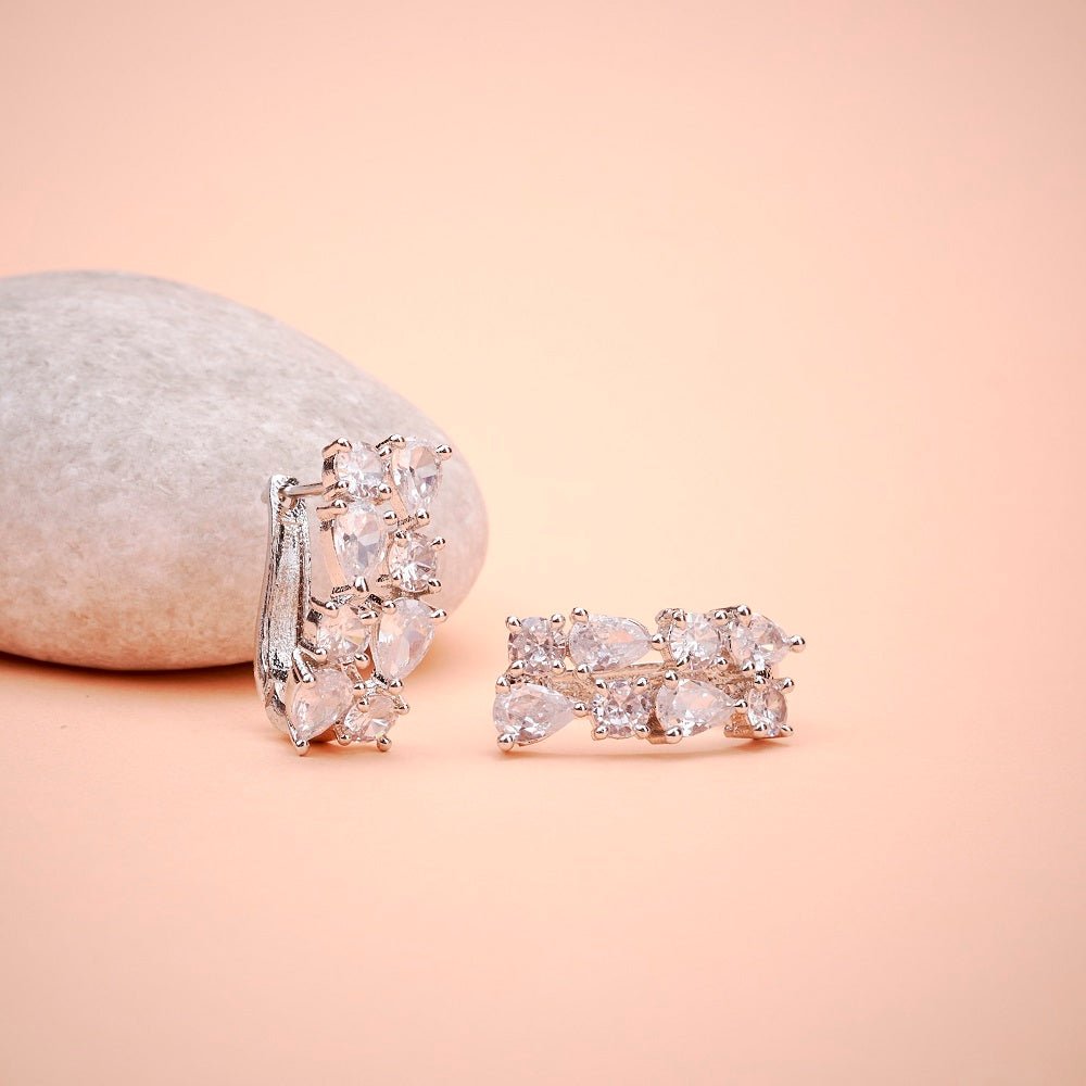 Opal Touch - Luminescent White Studs - Studs