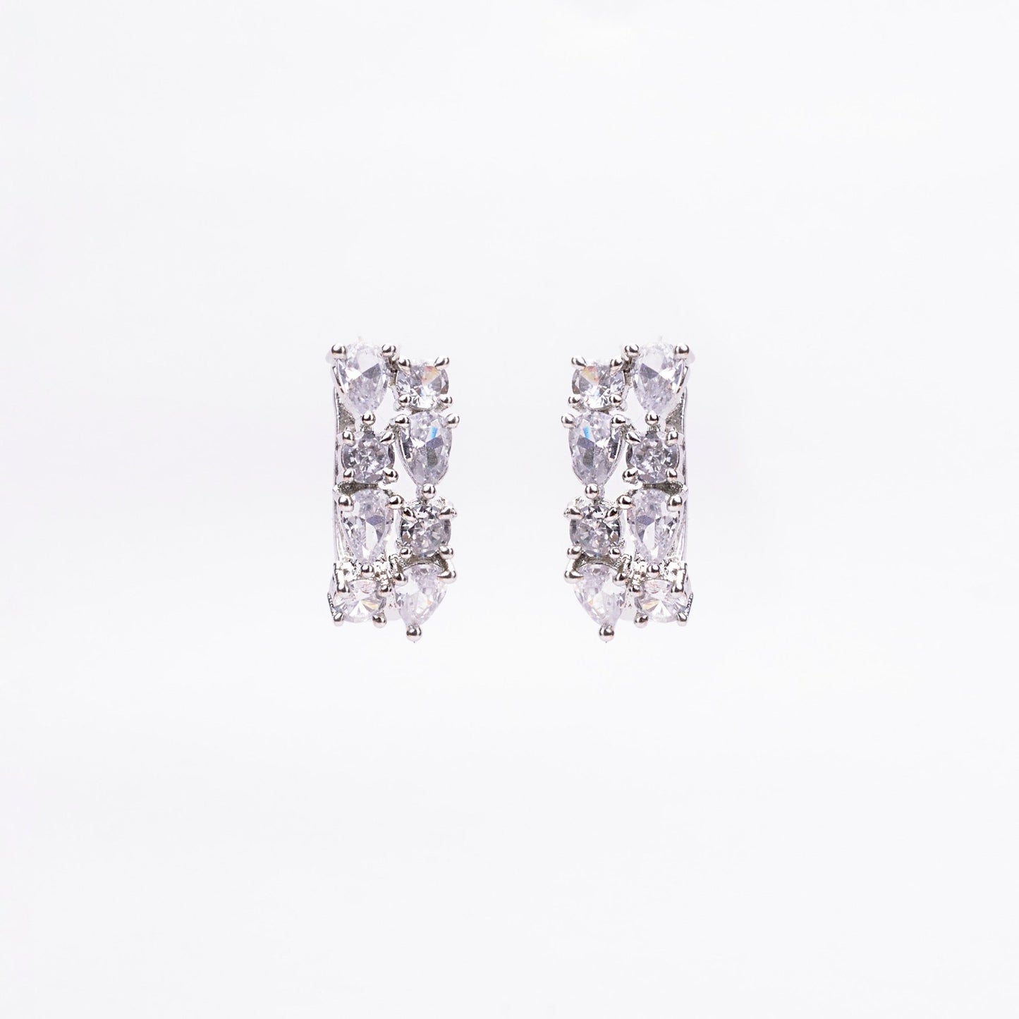 Opal Touch - Luminescent White Studs - Studs