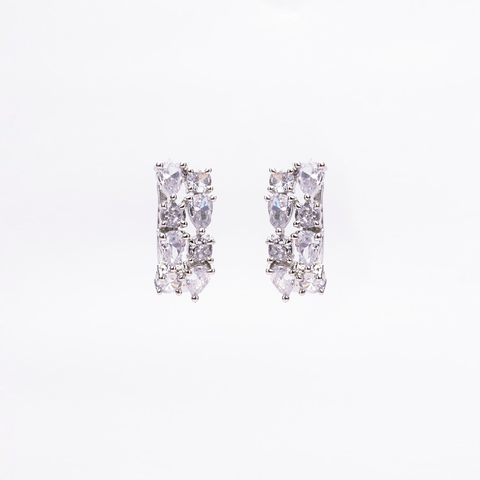 Opal Touch - Luminescent White Studs - Studs