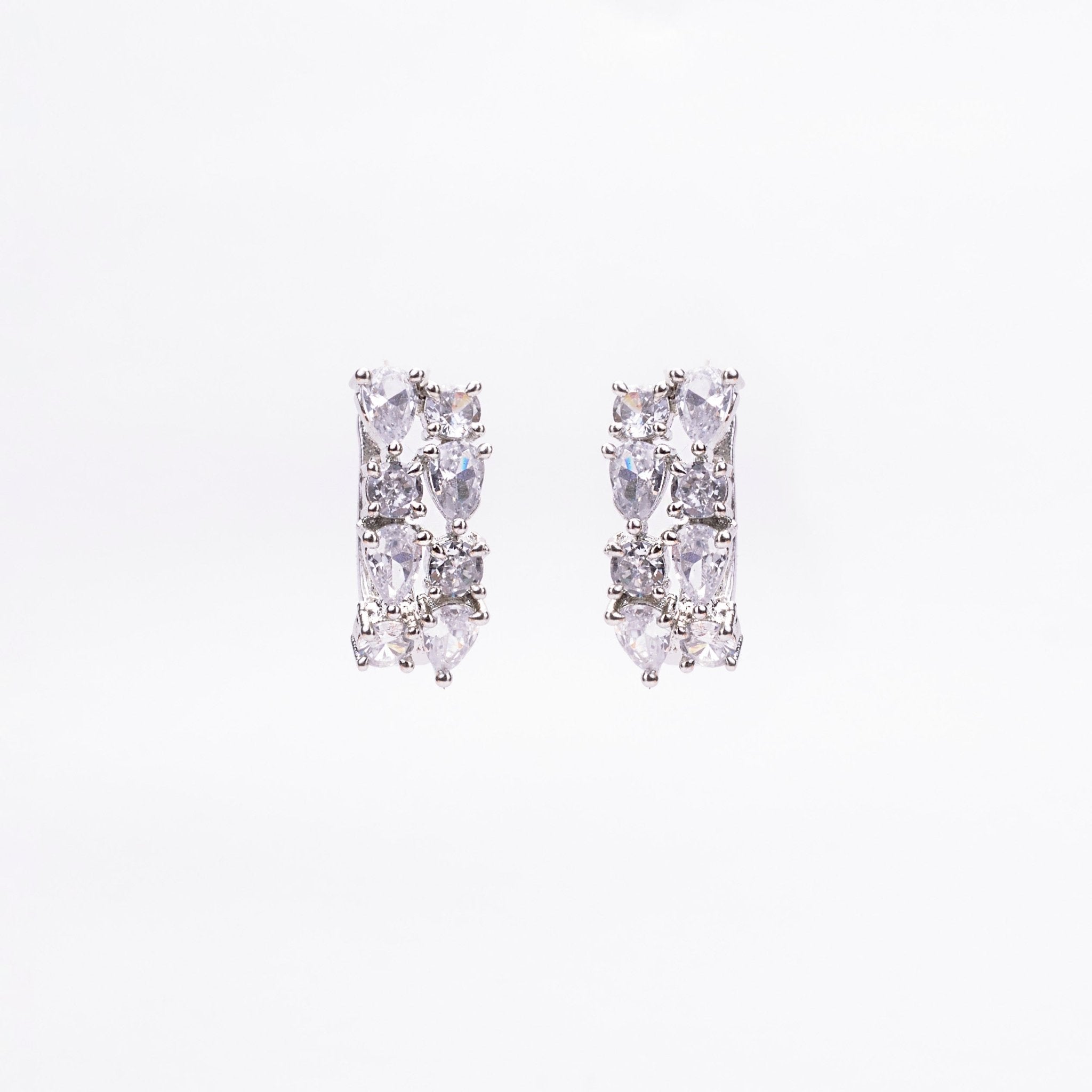 Opal Touch - Luminescent White Studs - Studs