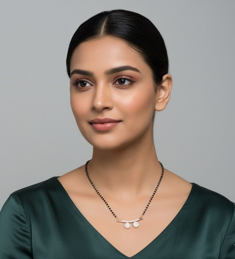 Luminous Affection Mangalsutra - Opal Touch