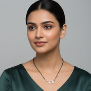 Luminous Affection Mangalsutra - Opal Touch