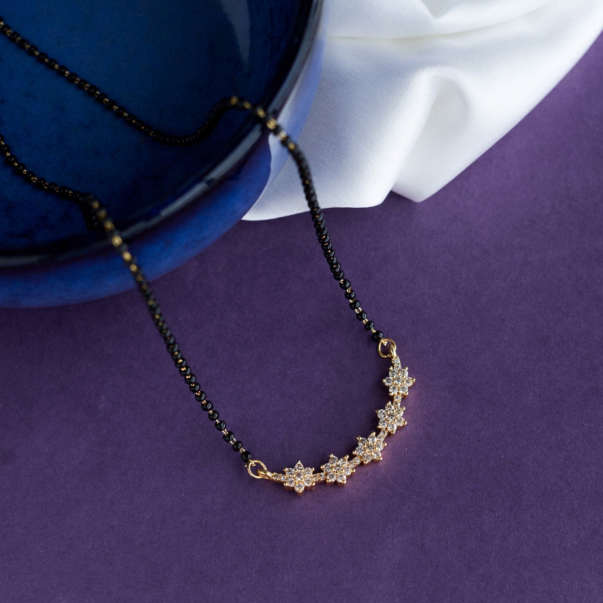 Mangalsutra - Luminous Love Mangalsutra - Opal Touch