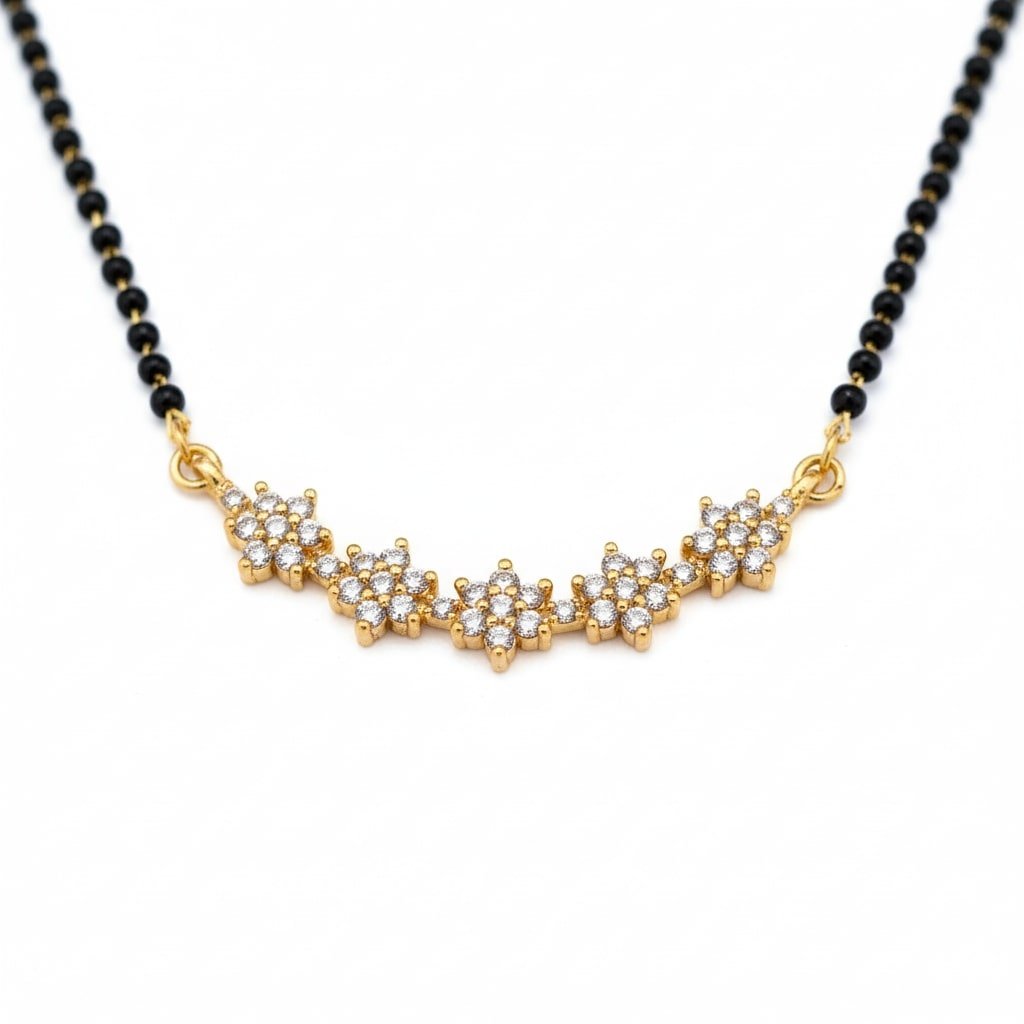 Luminous Love Mangalsutra - Opal Touch