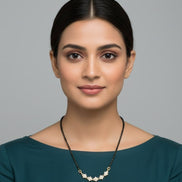 Luminous Love Mangalsutra - Opal Touch