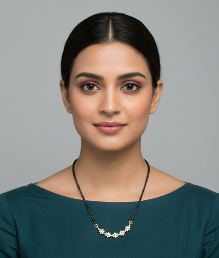 Luminous Love Mangalsutra - Opal Touch