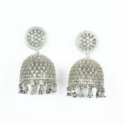 Luminous Moonlight Jhumka - Opal Touch