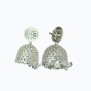 Luminous Moonlight Jhumka - Opal Touch