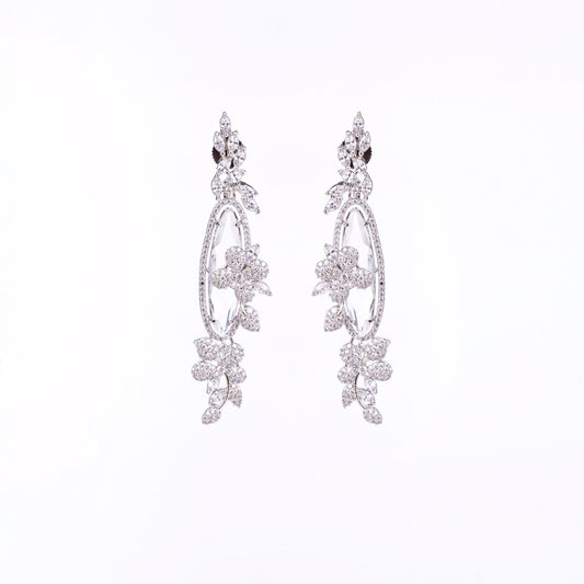 Opal Touch - Luminous Moonlight Studs - Earrings