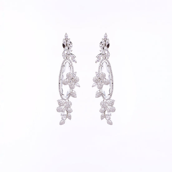 Opal Touch - Luminous Moonlight Studs - Earrings