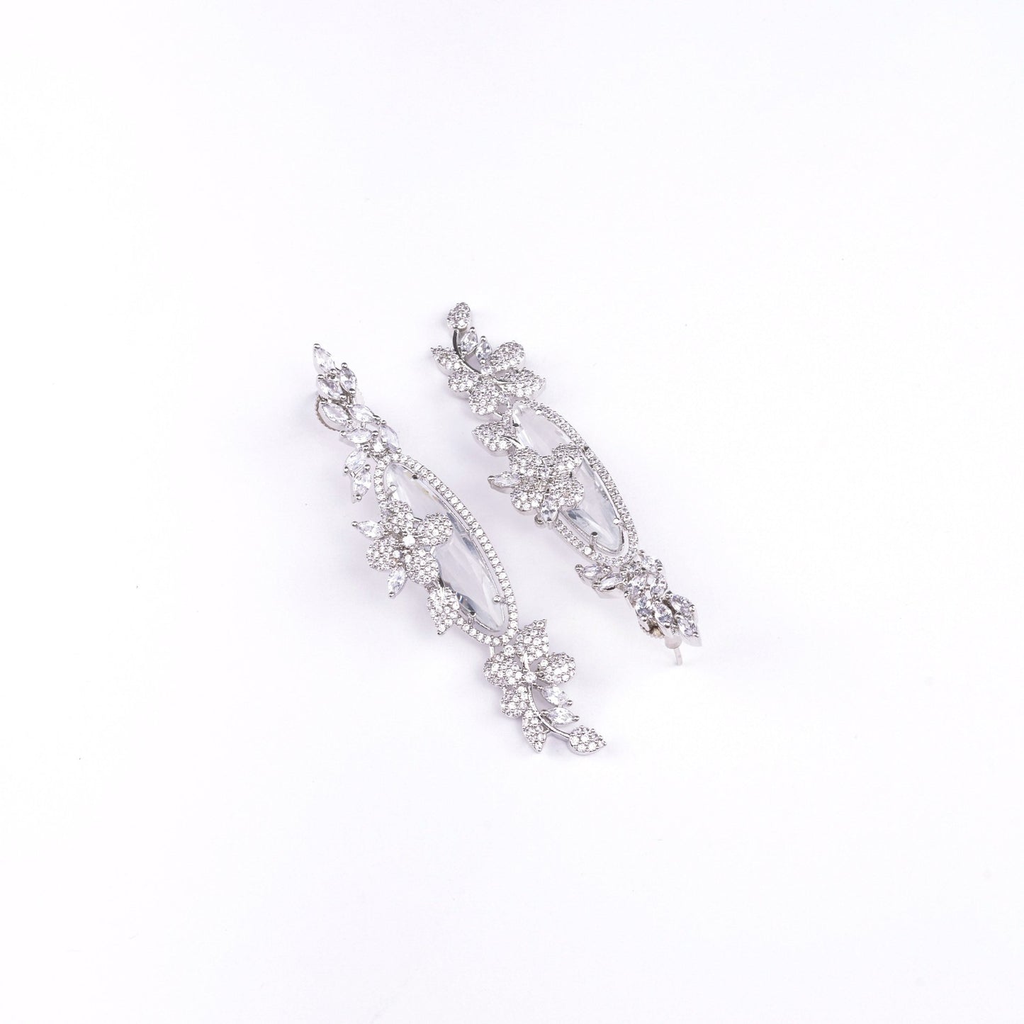 Opal Touch - Luminous Moonlight Studs - Earrings