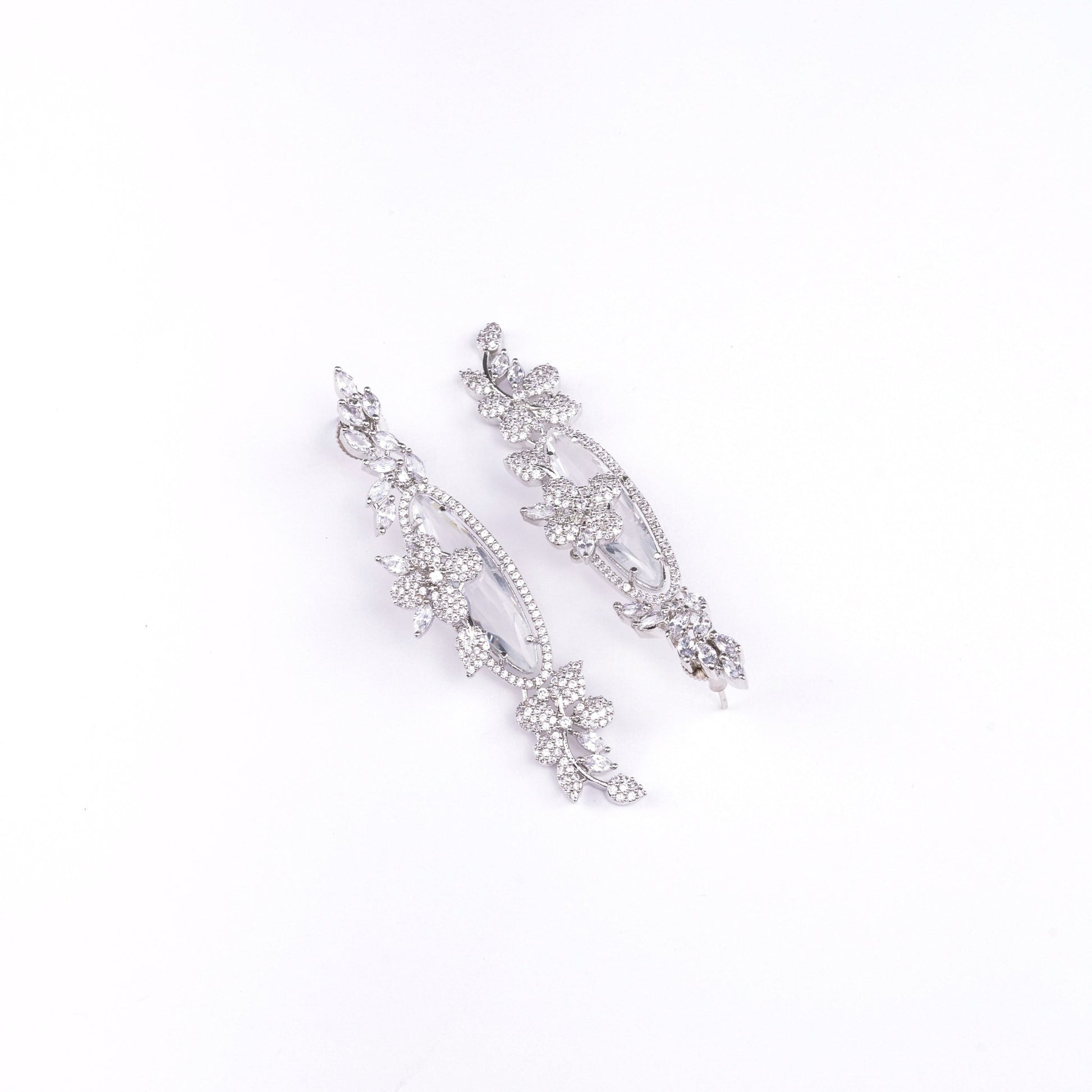 Opal Touch - Luminous Moonlight Studs - Earrings