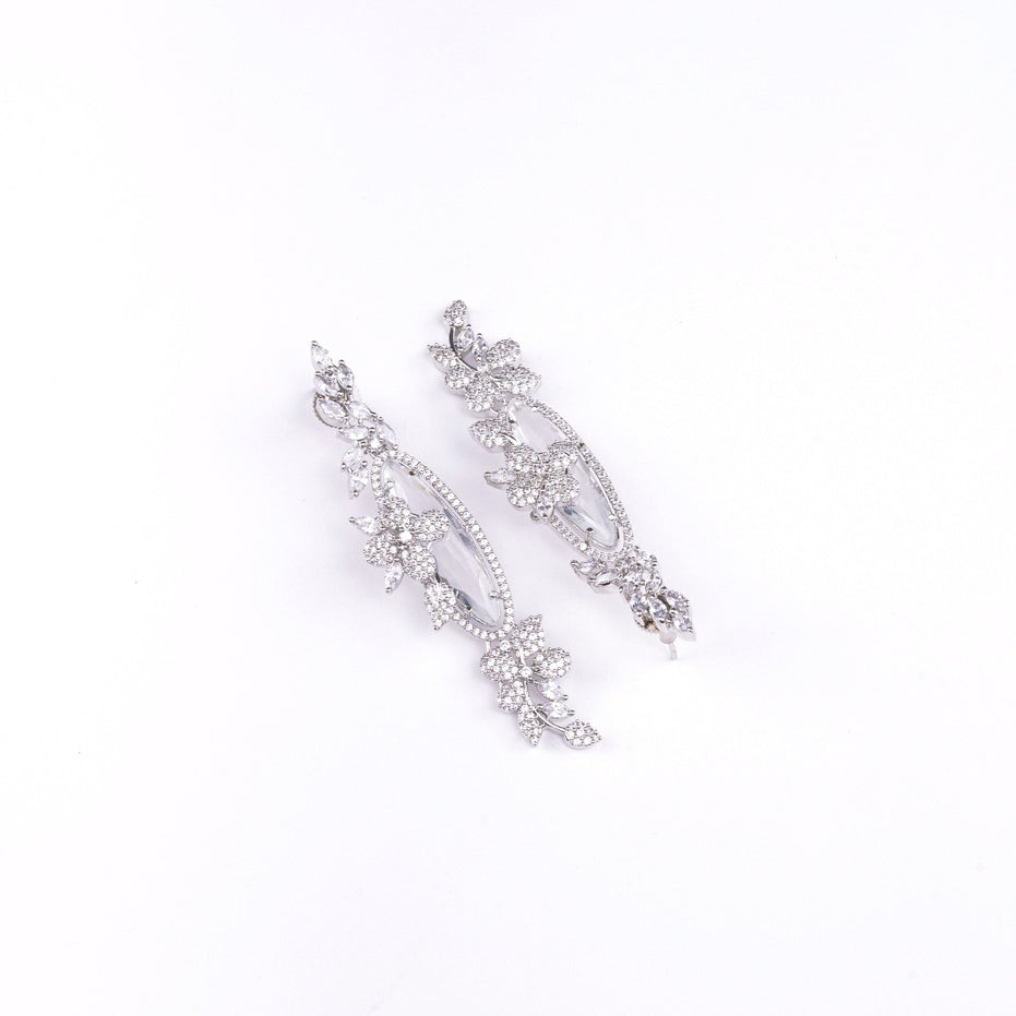 Opal Touch - Luminous Moonlight Studs - Earrings