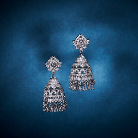 Opal Touch - Luminous Pearl Jhumka - Jhumka
