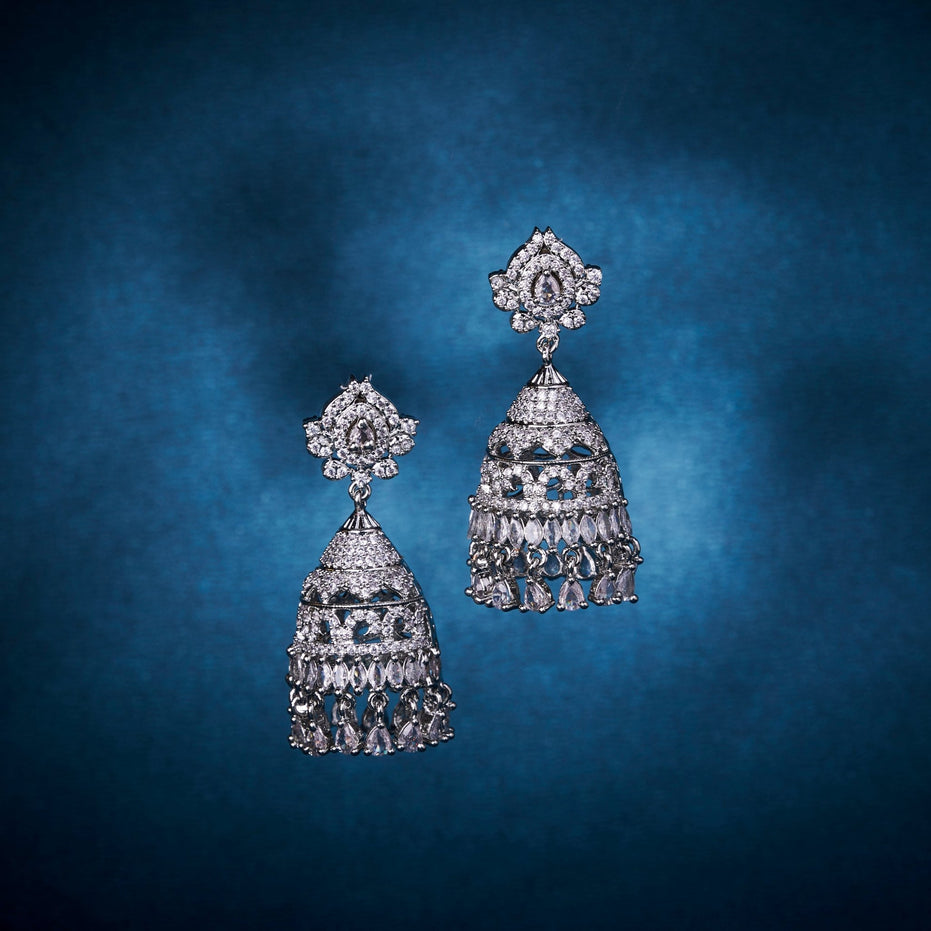 Opal Touch - Luminous Pearl Jhumka - Jhumka
