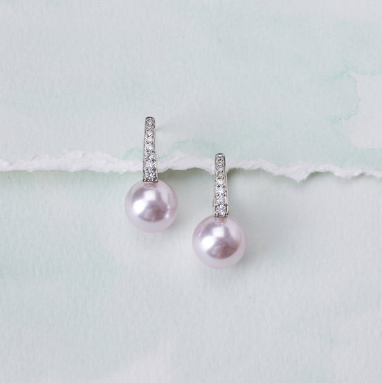 Opal Touch - Luminous Sparkle Earrings - Earrings